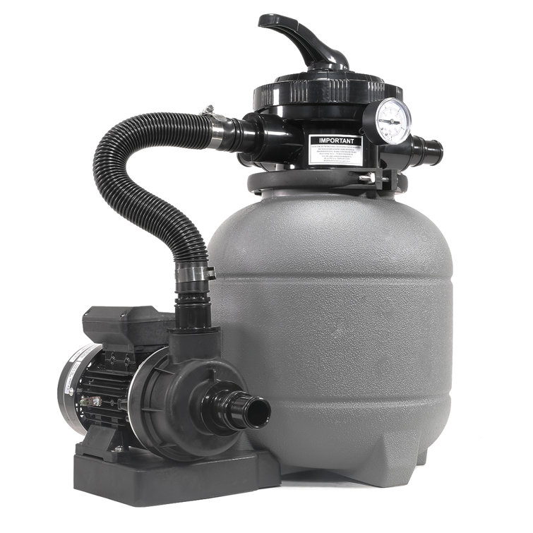 XtremepowerUS SummerFlow 12" Aboveground Pool Pump & Filter Combo